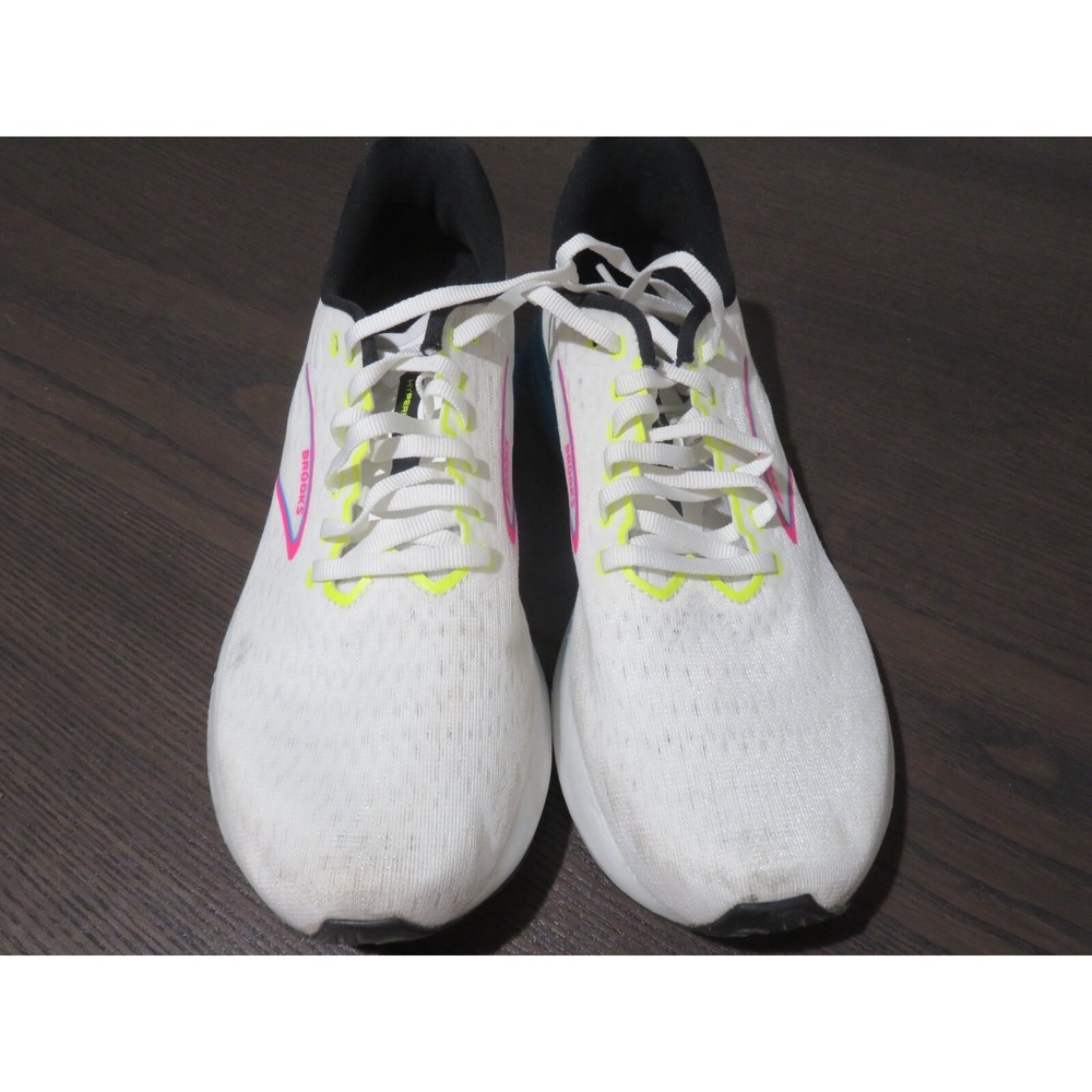 Brooks Hyperion Womens 11 Shoes White Running Racing Walking Gym 1203961B120 - Picture 2 of 10